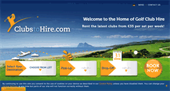 Desktop Screenshot of clubstohire.com